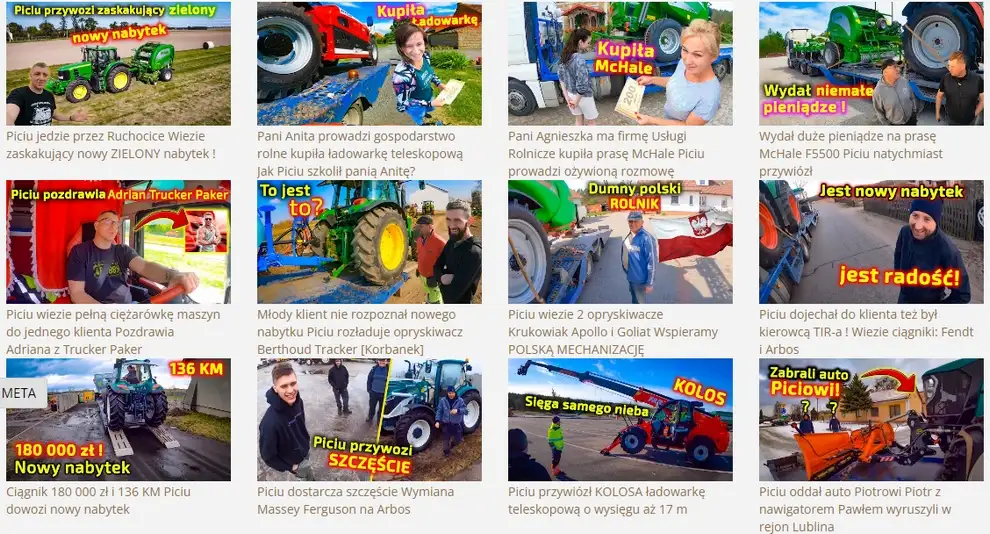 Transport maszyn rolniczych